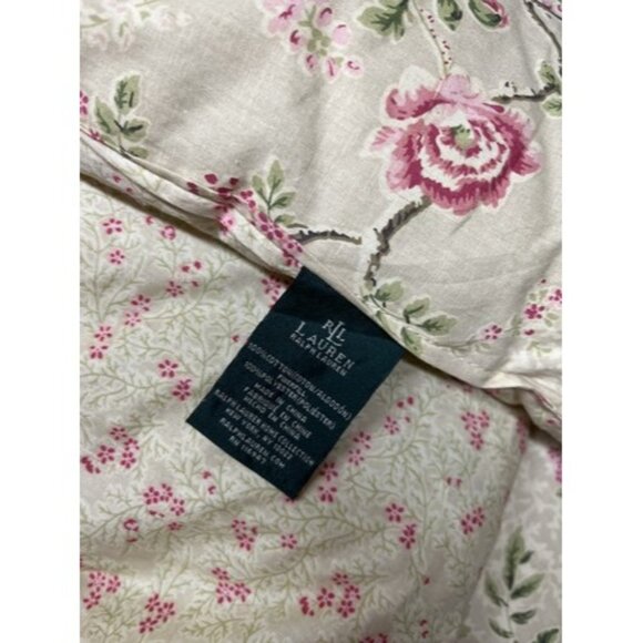 RALPH LAUREN Floral cottage QUEEN COMFORTER. Reversible, Shabby Chic, Country - Picture 2 of 11